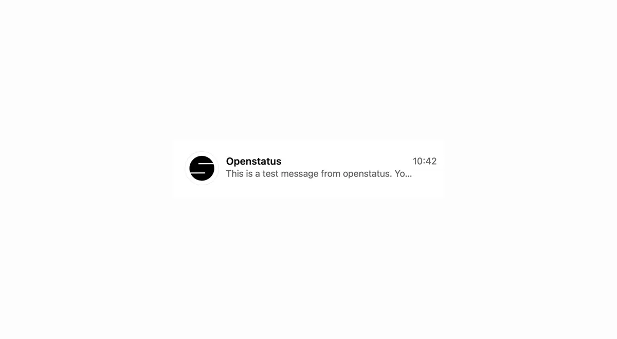 WhatsApp Notifications